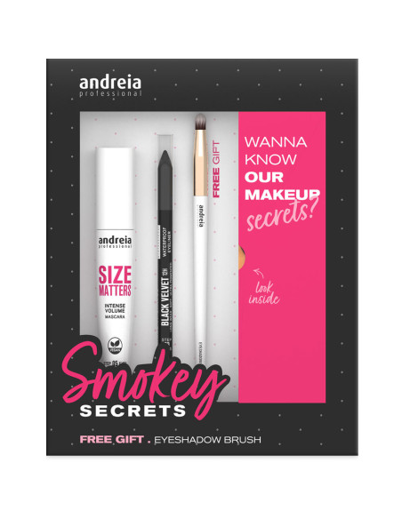 Coffret Andreia Profissional Smokey Secrets Kits Verniz Gel Andreia | Conjunto Vernizes Andreia | Kit Make Up