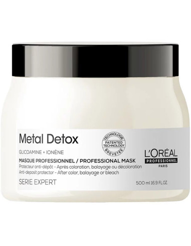 Máscara Metal Detox 500ml - L'Oreal Serie Expert Metal Detox L'Oreal