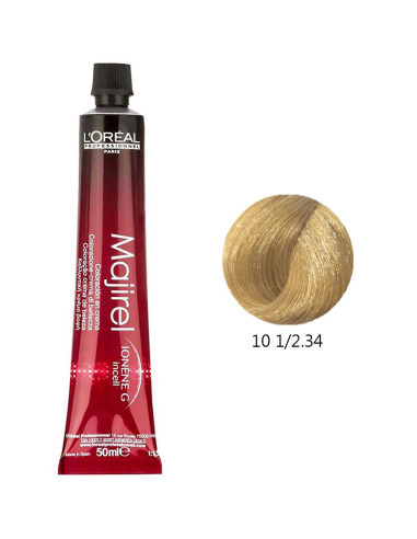 Coloração L'Oréal Profissional Majirel 10 1/2.34 Louro Claro Extremo Dourado 50ml Majirel L'Oreal