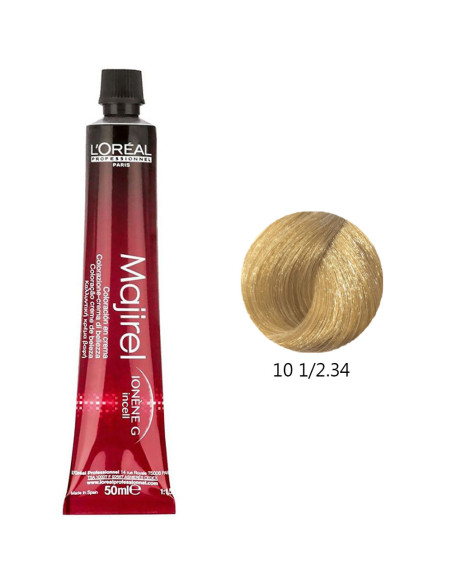 Coloração L'Oréal Profissional Majirel 10 1/2.34 Louro Claro Extremo Dourado 50ml Majirel L'Oreal