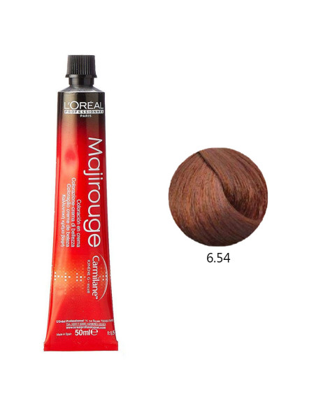 Coloração L'Oréal Profissional Majirouge 6.54 Louro Escuro Acaju Acobreado 50ml Majirouge L'Oreal