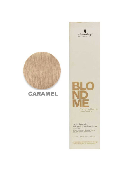 Creme Tonalizante Schwarzkopf Blond Caramelo 60ml BlondMe