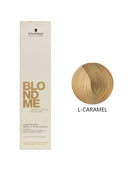 Creme Aclarante L Caramel Blond Me 60ml - Schwarzkopf Blond Me Produtos de Cor