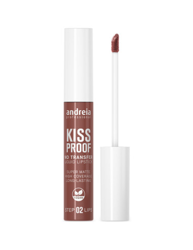 Batom Líquido Andreia  Profissional KISS PROOF 18 Dry Fig Batom Andreia