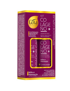 KIT Shampoo & Condicionador Gota Dourada Colágeno 300ml Gota Dourada