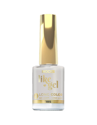 Verniz Like Gel INOCOS 185 Cinza Ágata 11ml