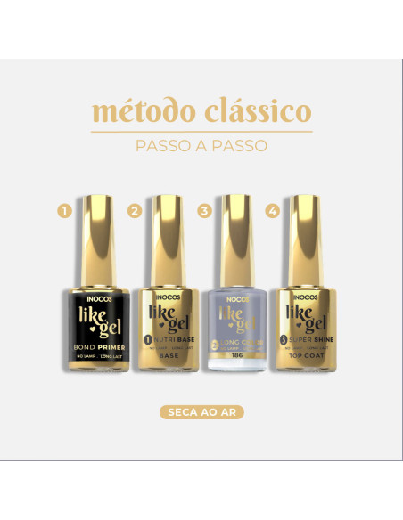 Inocos Like Gel 186 gris basalto 11 ml