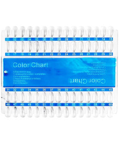 Paleta de demostración de 60 colores de uñas