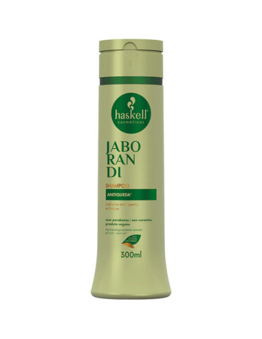 Shampoo Haskell Jaborandi p/Cabelos c/ Queda e Fracos 300ml