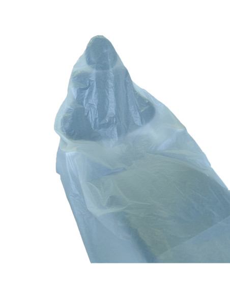 Protectores plásticos desechables 2 x 1 m veinte unidades