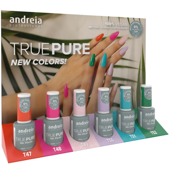 Andreia True Pure New Colors colección de semipermanentes