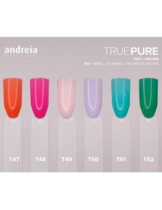 Coleção Verniz Gel True Pure New Colors Gel Polish Andreia 0% Plastic 2