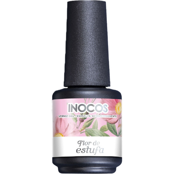 Frasco de esmalte INOCOS Flora Rose Garden FL2 Flor de Estufa de 15 ml
