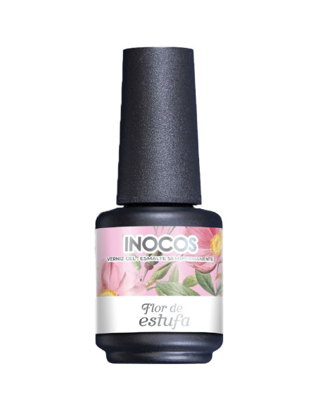 Frasco de esmalte INOCOS Flora Rose Garden FL2 Flor de Estufa de 15 ml