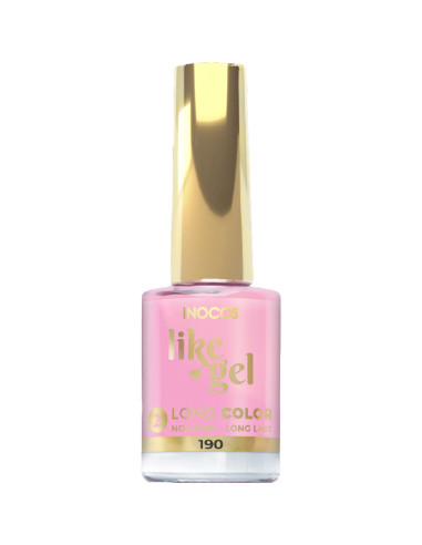 Verniz Like Gel INOCOS 190 Magenta Pastel 11ml