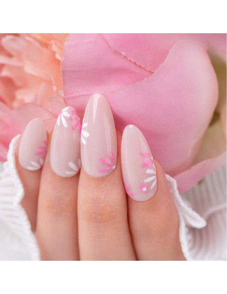 Nail Liner Inocos Rosa Pastel 8ml| Ideal Nail Art e Manicure Francesa.