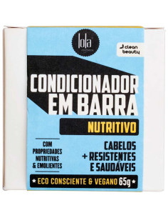 Condicionador Em Barra Lola Nutritivo  65g, cabelos + resistente e saudável