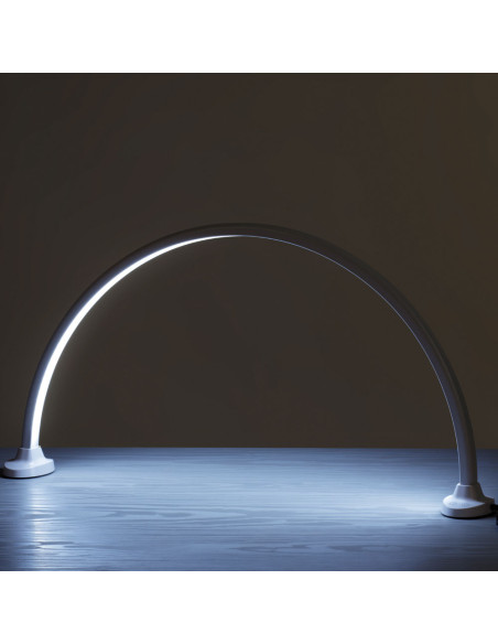 Candeeiro de Mesa ARCO LED, iluminação profissional com touch control