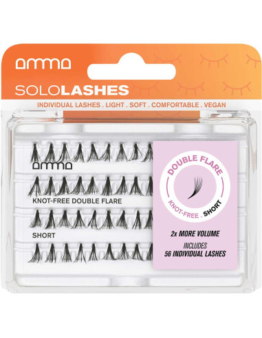 Pestanas AMMA Professional Sololashes Knot Free Double Flare S