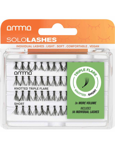 Pestanas AMMA Professional Sololashes Knotted Triple Flare S