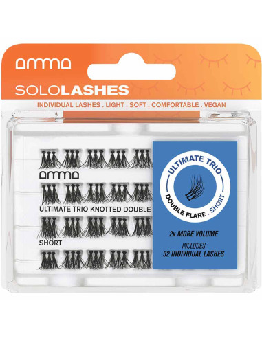 Pestanas AMMA Professional Sololashes Ultimate Trio Double Flare S