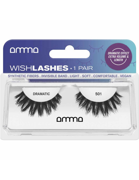 Amma Wishlashes Dramatic 501 pestañas postizas