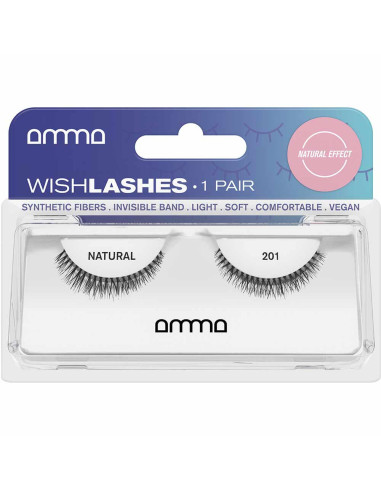 Pestanas AMMA Professional Wishlashes Natural 201