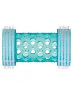 12 Rolos Aderentes 28mm em Azul, rolos para ondulação