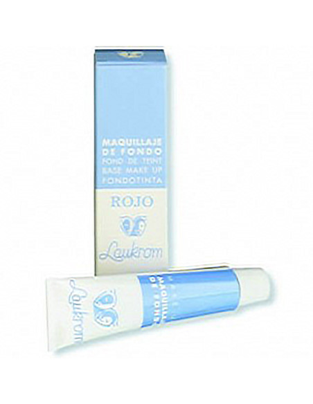 Base Maquilhadora Laukrom em Verde 30ml,maquilhagem alta cobertura.
