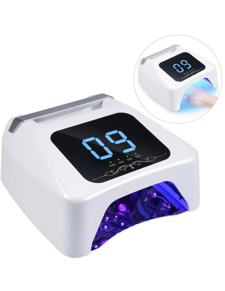 Lámpara de uñas LED portátil 72 W
