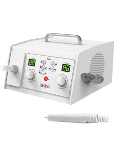 Torno de podología con aspiración 40 000 rpm, 120 W