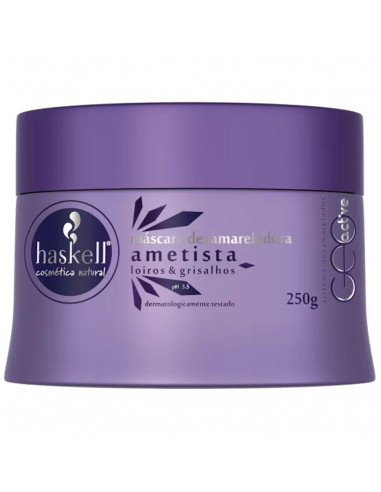 Máscara Ametista Haskell 300g para Cabelos Loiros ou Grisalhos