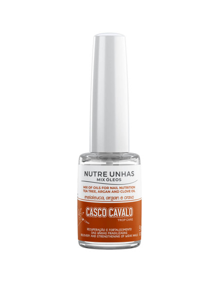 Nutre Unhas Casco Cavalo Trop Care 8 ML, para unhas fragilizadas