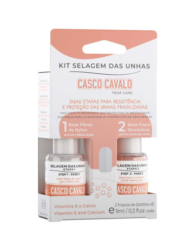 Kit Selagem de Unhas Casco Cavalo Trop Care 8 ML