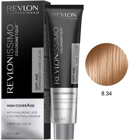 Revlonissimo Colorsmetique High Coverage 8.34 60 ml