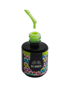 Verniz Gel GL Nails Mar Verde 15ml, coleção Céu, Sol e Mar