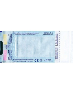 200 Bolsas Esterilização Auto Adesivas 57x100 | Esterilização Estética