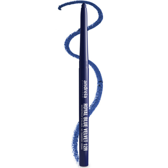 Andreia eyeliner Waterproof Royal Blue Velvet