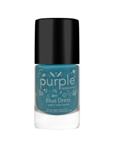 Verniz Purple Sweet Explosion P68 Blue Dress 10ml, em tom azul