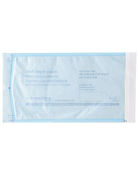 Bolsas autoadhesivas para autoclave 26 × 13,5 cm, 200 unidades