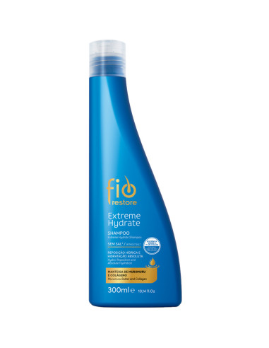 Shampoo Fio Restore Extreme Hydrate 300ml Hidratação Capilar