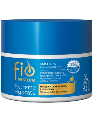 Máscara Fio Restore Extreme Hydrate 250gr Hidratação Capilar