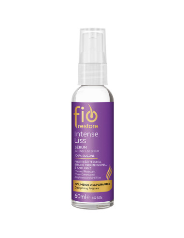 Sérum Fio Restore Intense Liss 60ml Cabelo Liso