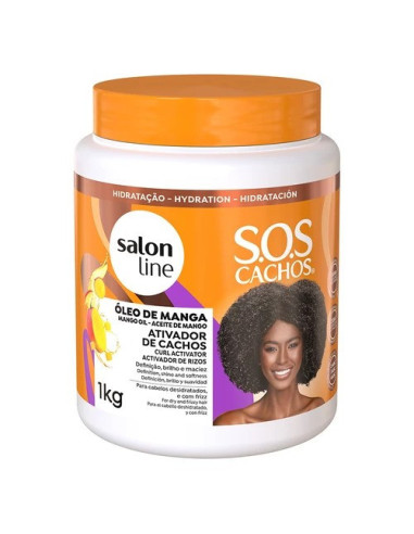 Ativador de Cachos SOS Óleo de Manga 1KG - Salon Line