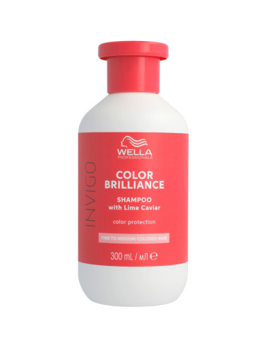 Shampoo Cabelo Fino Pintado Invigo Color Brilliance 300ml - Wella