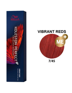 Koleston Perfect Vermelhos Vibrantes 7.45 Wella | Tintura para Cabelo