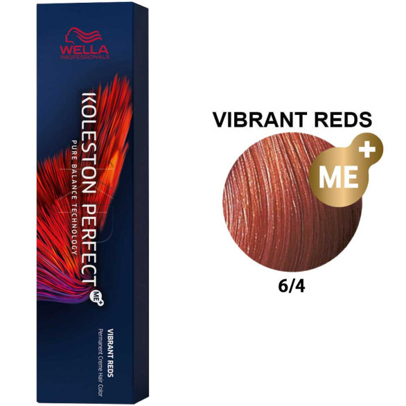 Wella Koleston Perfect rojos vibrantes 6.4