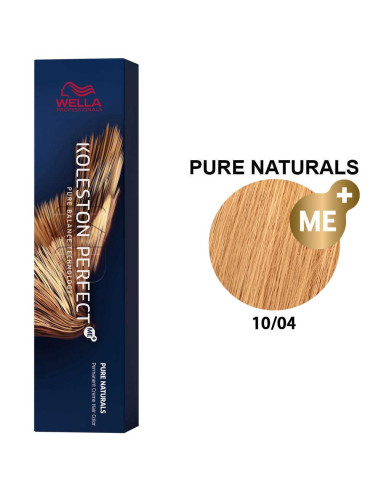 Koleston Perfect Naturais Puros 10/04 Louro Super Claro Natural Cobre 60ml - Wella Professionals