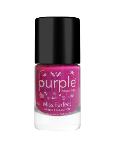 Verniz Purple Miss Perfect P127 Barbie Collection 10ml