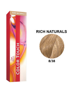 Color Touch Naturais Ricos 8.38 Wella | Tintura para Cabelo